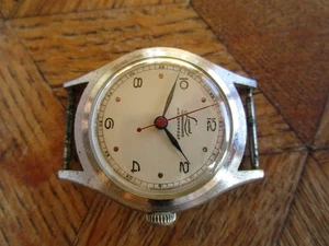 Vintage Used Chromed LAMONT Compensamatic Manual Watch Cal. AS 1158. For parts. - Imagen 1 de 20