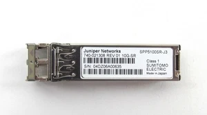 Transceptor 8z JUNIPER 740-021308 EX-SFP 10GbE SR SFP+ - Imagen 1 de 4