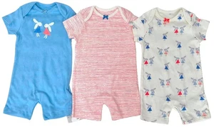 MARKS & SPENCER Baby Girls Baby Grow Set Multi Pack Romper Cute Mice 3-6 Months - Picture 1 of 3