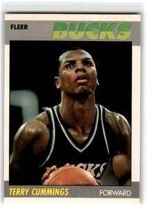 1988-89 Fleer Terry Cummings Milwaukee Bucks #23 - Picture 1 of 2