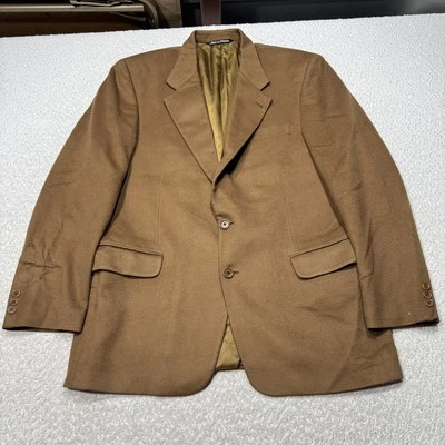 Blazer Loro Piana Metropolitan View Hombre 44 Marrón 100% Cachemira Abrigo Deportivo Chaqueta Foto 1 de 4