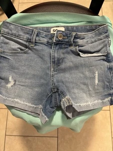 So Kohl’s Girl’s Denim Shorts - Picture 1 of 1
