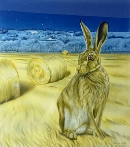 JOANNA MAY Signed Limited Edition "Broadtown Hare" 4/250 - Picture 1 of 12