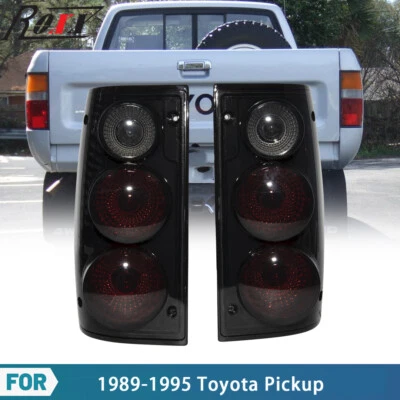 Luces traseras para camioneta Toyota 1989-1995 luz de freno trasera de humo izquierda + derecha Foto 1 de 4