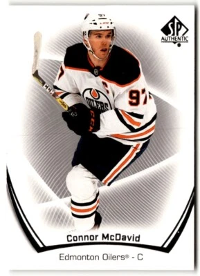 Connor McDavid 2021-22 SP Authentic #1 Edmonton Oilers - Image 1 of 2