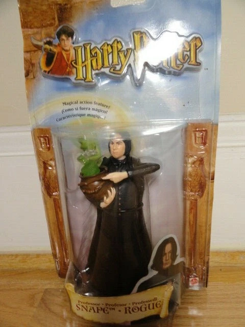2002 Harry Potter Professor Snape Mattel Rogue Action Figure