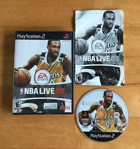 Videojuego de baloncesto NBA Live 08 2008 PlayStation 2 PS2 CIB completo probado - Imagen 1 de 3