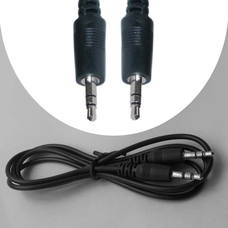 Lot50 36"/3ft short 3.5mm Stereo Male~M Audio/Headphone/MP3/AUX 1/8"patch Cable - Image 1 of 1