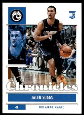 2021-22 Panini Chronicles Basketball Card Jalen Suggs Orlando Magic #46 - Image 1 of 2