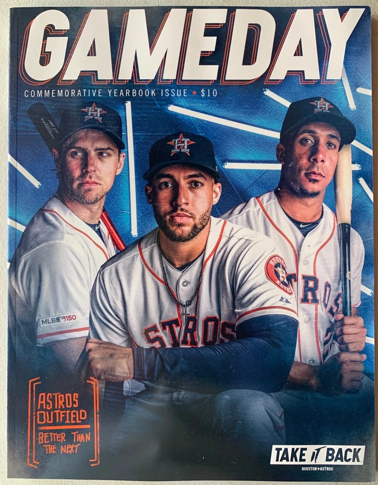 2019 HOUSTON ASTROS YEARBOOK WORLD SERIES ?? MLB BASEBALL COMMEMORATIVE ISSUE - Image 1 of 1