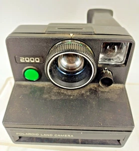 APPAREIL PHOTO INSTANTANE POLAROID 2000 LAND CAMERA SX-70 ARGENTIQUE VINTAGE - Foto 1 di 15
