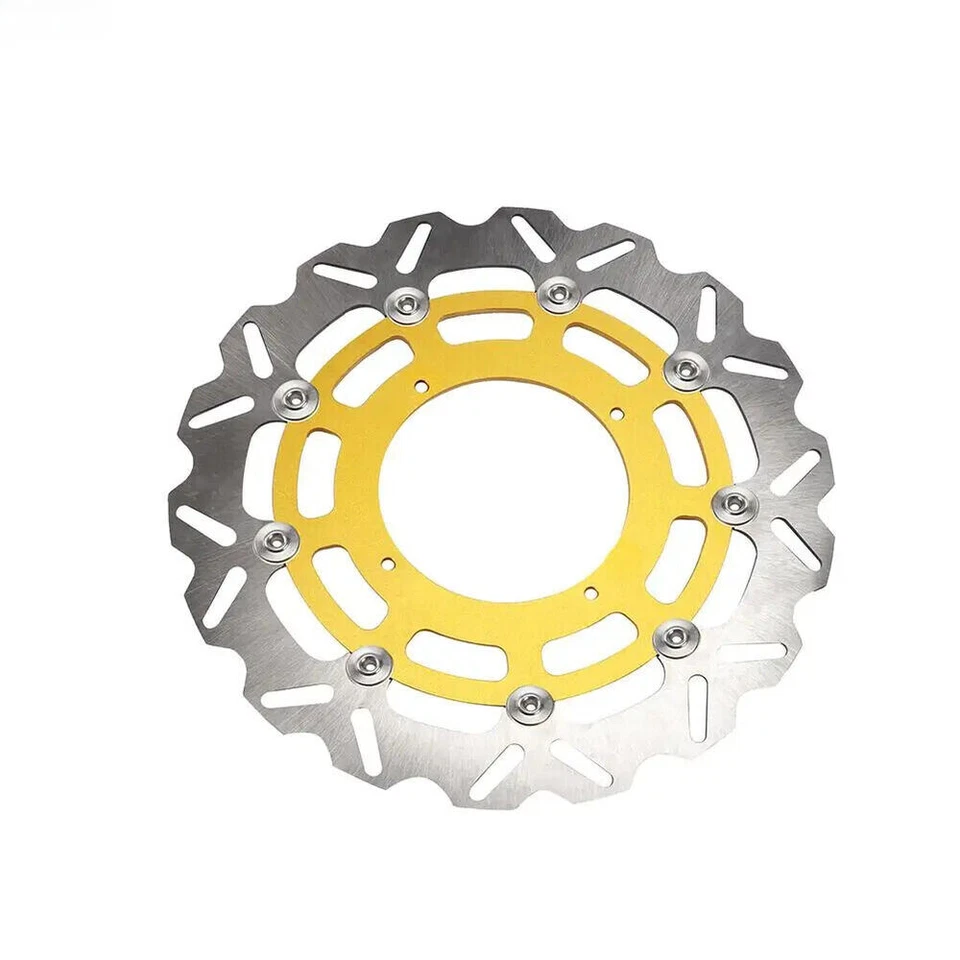 Rotor pulido freno flotante buena calidad para SUZUKI RMZ250 RMZ450 RMX450Z Foto 1 de 3