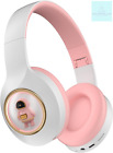 MUARRON Wireless Headphones/Bluetooth Headphones-Colorful Lights/Foldable/Large