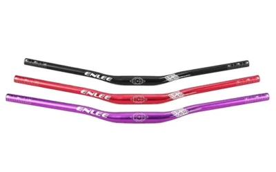 Manillar elevador de aluminio para bicicleta bicicleta de montaña 720 780 mm negro rojo púrpura Foto 1 de 4