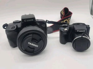 2 Camera Lot Canon PowerShot SX510 HS / Canon EOS 700 (Untested) - Picture 1 of 11