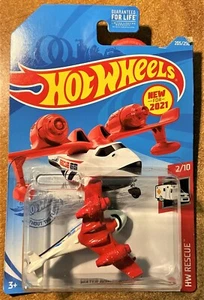2021 Hot Wheels - #205 Water Bomber WHITE - Bild 1 von 1