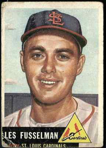 1953 Topps Les Fusselman # 218 Good 