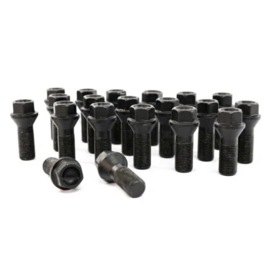 Parafusos de porcas de roda 20 peças compatíveis com BMW F25 X3 E70 X5 320i 328i 2007-2015 - Imagem 1 de 3