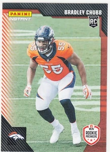 2018 Panini Instant NFL Rookie Premier #4 Bradley Chubb RC Broncos /218 - Picture 1 of 1