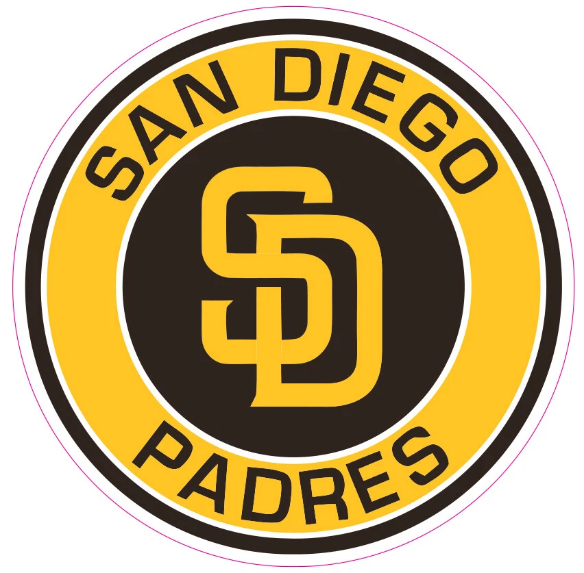San Diego Padres Vinyl Decal Sticker Car Truck Bumper Tumbler Mug