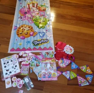 Serpentinas de puerta Shopkins para decoración de velas y cumpleaños - Imagen 1 de 9