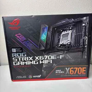 ASUS ROG Strix X670E-F AMD X670E DDR5 Socket AM5 Wi-Fi Gaming Motherboard - Picture 1 of 4