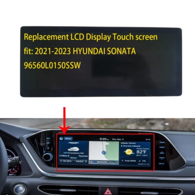 REPLACEMENT LCD Display Touch screen 2019 - 2023 HYUNDAI SONATA Radio NAVIGATION - Image 1 of 3