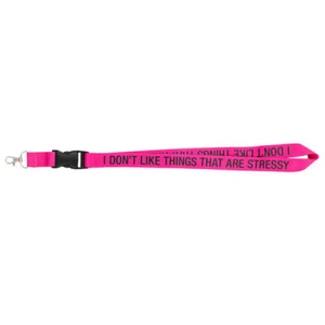 Lanyard - I Don't Like Things That Are Stressy - Picture 1 of 1