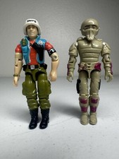 1980s Vintage GI Joe Action Figures - Nullifier A.G.P. Pilot & Law Officer