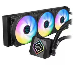 Iceberg Thermal IceFLOE Oasis 360mm AIO CPU Liquid Cooler IFOA36-BAN - NEW-READ - Picture 1 of 11