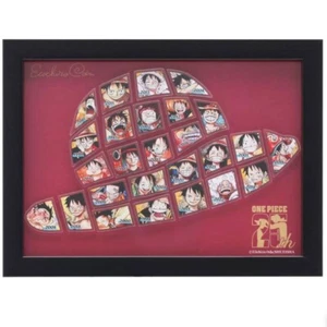 One Piece 25th Anniversary Framed Pins Set LUFFY Limited JUMP 1997-2022 F/S***** - Picture 1 of 2