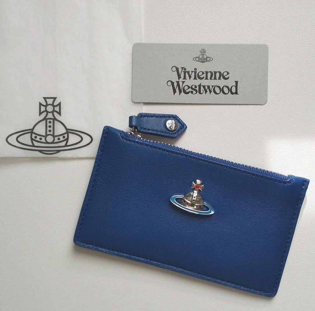 EMMA／SLIM LONG CARD HOLDER／BLUE／LEATHER EMMA／SLIM LONG CARD HOLDER／BLUE／LEATHER （NAUTICA SEAS