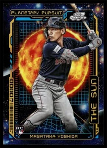 2023 Topps Cosmic Chrome MASATAKA YOSHIDA PLANETARY PURSUIT THE SUN RC PPS-3 - Picture 1 of 2