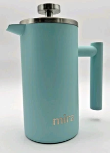 Mira Stainless Steel French Press 12oz Double Walled Insulated Coffee Maker MIRA - Picture 1 of 11