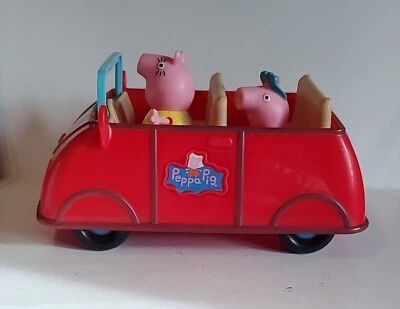 PEPPA PIG'S RED CAR HTF Jazwares Mummy Pig. Ver descrição  - Imagem 1 de 4