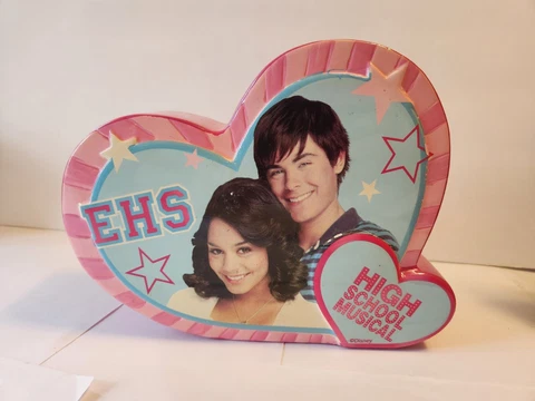 2007 Disney High School Musical Ceramic Heart Bank FAB Starpoint Pre-owned Cover