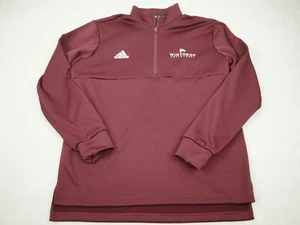 Winthrop Eagles Sweater Men Extra Large Burgundy Adidas Pullover Volleyball XL - Picture 1 of 9