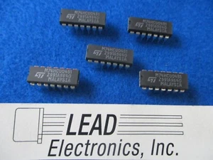 QTY 5 ST MICRO M74HCU04B1 14PIN DIP HEX INVERTER && FREE SHIPPING && - Picture 1 of 1
