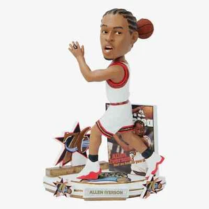Allen Iverson Philadelphia 76ers Sports Illustrated Cover Bobblehead FOCO - Picture 1 of 4