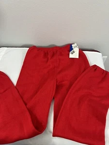 Pantalones deportivos de colección de los 80 descoloridos desgastados con refuerzo S EE. UU. Grunge pista gimnasio años 90 Kanye Nuevo de Lote Antiguo - Imagen 1 de 7