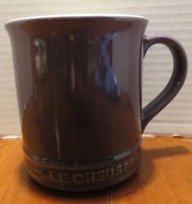 LE CREUSET STONEWARE CLASSIC MUG ~ CLASSIC PURPLE ~ 1 or ALL ~ 1+ SHIP  - Image 1 of 4