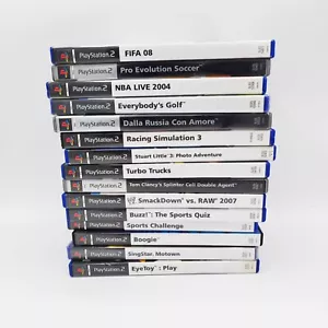 Lotto 15 per Playstation 2(Ps2) in buone condizioni (Alcuni ancora sigillati!) - Foto 1 di 2