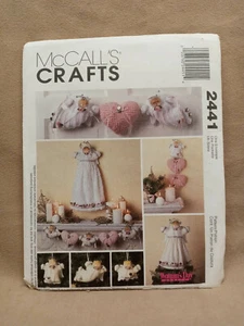 Patrón de costura McCall's 2441 para copa de árbol decoración de ángeles navideños - SIN CORTAR - Imagen 1 de 1