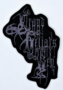 GRAND BELIAL SCHLÜSSEL GRAU (geformter Rand) BESTICKTER PATCH - Bild 1 von 2