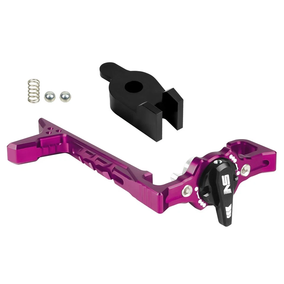 CNC Lightweight Selector Switch Side Charging Handle Kit PURPLE-Action Army AAP - Image 1 of 1