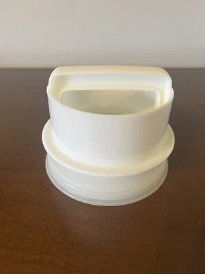 Vintage Tupperware 3 Piece Hamburger Press #882-11 #883-12 #884-23 - Image 1 of 4