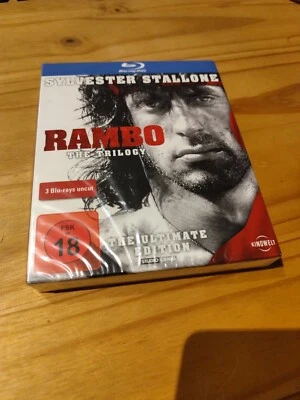 Rambo The Trilogy The Ultimate Edition Uncut Sylvester Stallone Neu & OVP - Bild 1 von 3