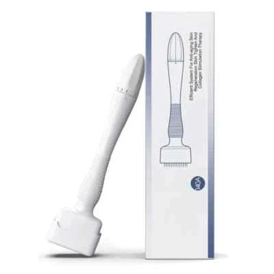 BRANDED Derma Stamp 140 Titanium Microneedling Face Massager Adjustable Needle Length