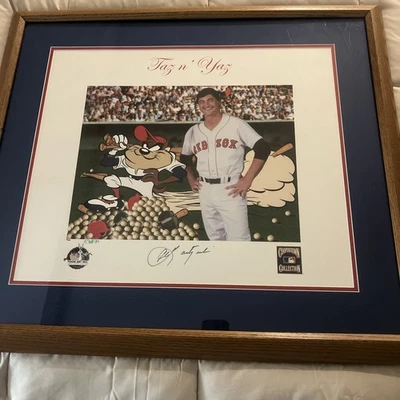 Carl Yastrzemski Red Sox Signed Taz n' Yaz lithogragh- 9 out of 250 - Image 1 of 4