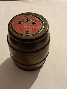 Holzfass Münzbank Speichern Sie Ihre Münzen und haben Sie ein Fass Geld ohne Schlüssel - Bild 1 von 6